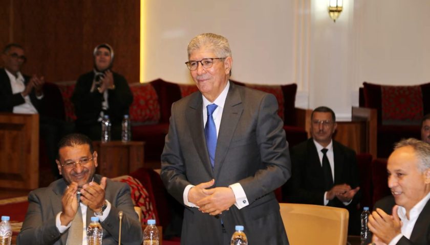 uncategorized 20 أحمد التويزي رئيساً لمجلس النواب بعد تفوقه على إدريس الأزمي الإدريسي بـ220 صوتاً